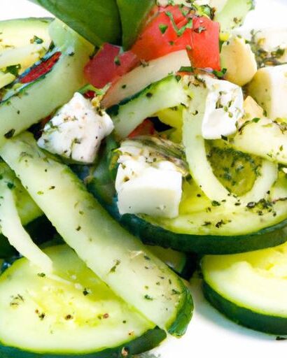 Refreshing Greek Cucumber Salad: A Mediterranean Classic Recipe