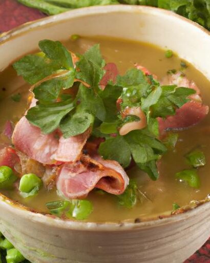 Hearty Split Pea Soup with Ham: A Comfort Food Classic