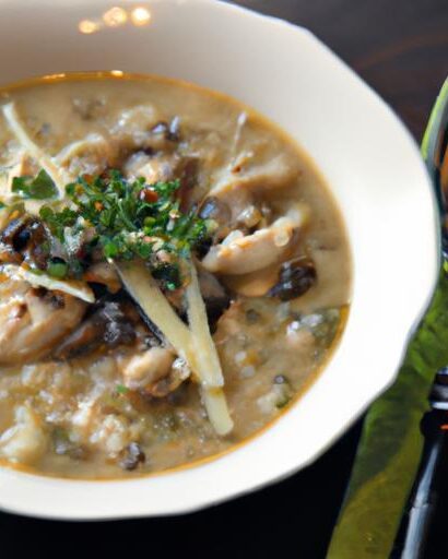 Hearty Chicken Mushroom Wild Rice Soup: A Comforting Classic