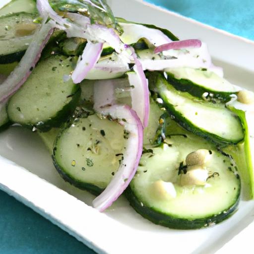 Refreshing Greek Cucumber Salad: A Mediterranean Classic Recipe