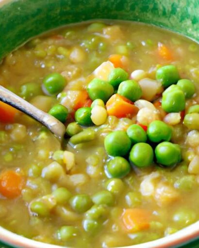Hearty Vegetarian Split Pea Soup: Nutritious & Delicious