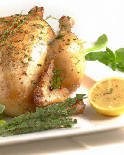 Zesty Roasted Lemon & Herb Chicken: A Flavorful Classic