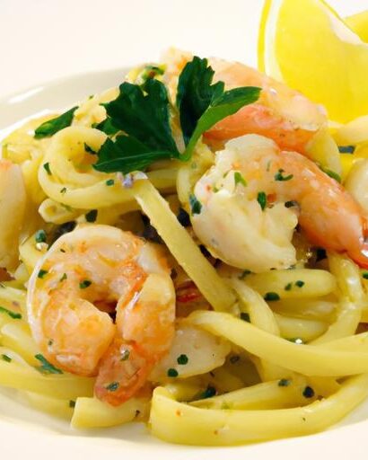 Savory Shrimp Pasta Recipe: A Quick & Delicious Delight
