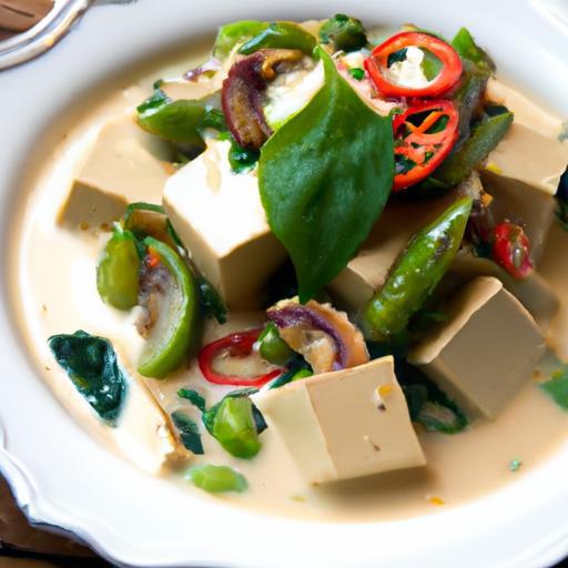 Vibrant Thai Green Curry with Tofu: A Plant-Based Delight