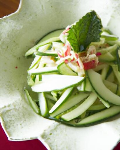 Delight in Creamy Cucumber Salad: Fresh, Cool, and Easy