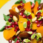 Vibrant Persimmon & Pomegranate Salad with Crunchy Pistachios