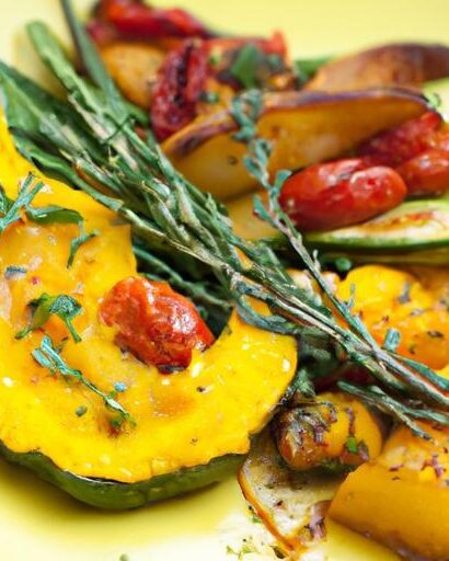 Golden Polenta with Roasted Veggies: A Vibrant Feast