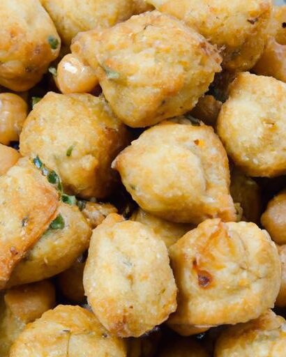 Crunchy & Healthy: How to Make Crispy Baked Chickpea Nuggets