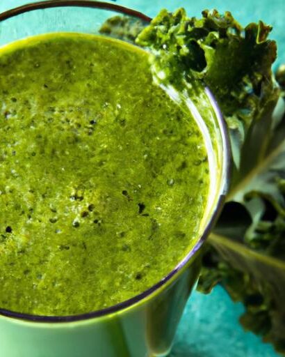 Energize Your Day: The Green Apple & Kale Smoothie Boost