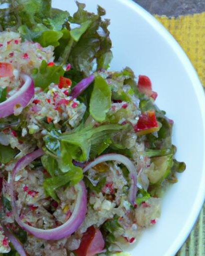 Bright & Nutritious: Crafting the Perfect Quinoa Salad