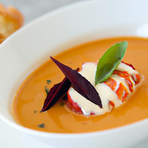Luxurious⁤ Lobster⁤ Bisque with Silky Tarragon Cream Delight