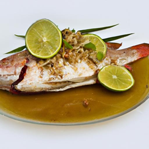 Savoring ‍Salt-Baked Red Snapper Infused ‌with Lemongrass