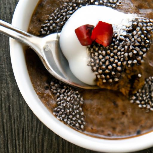 Decadent Chia Seed Chocolate Pudding: healthy Indulgence