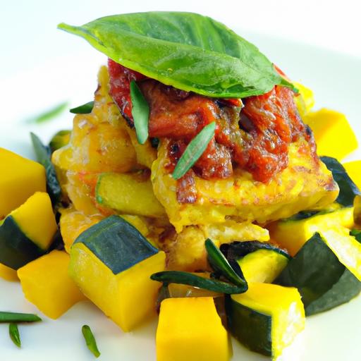 Golden Polenta with Roasted Veggies: A Vibrant Feast