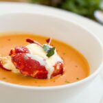 Luxurious Lobster Bisque with Silky Tarragon Cream Delight