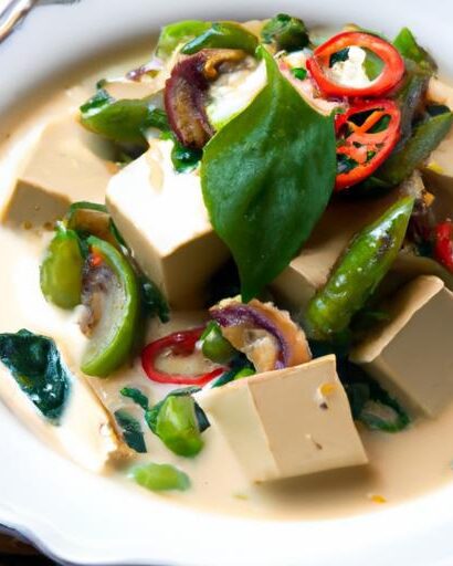 Vibrant Thai Green Curry with Tofu: A Plant-Based Delight