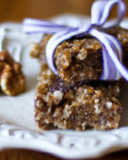 Fuel Your Day: Nutty Fig Energy Bars Packed with Power