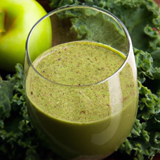 Energize Your Day: The Green Apple & Kale Smoothie Boost