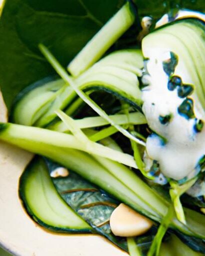 Refreshing Cucumber & Spirulina Salad: A Superfood Boost