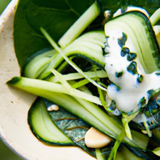 Refreshing Cucumber & Spirulina Salad: A Superfood Boost
