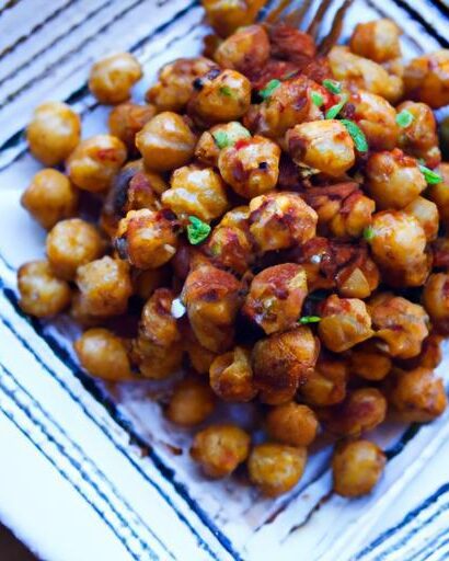 Crunchy Roasted Chickpeas with Smoky Paprika Delight