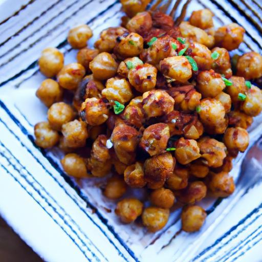 Crunchy Roasted Chickpeas with Smoky Paprika Delight