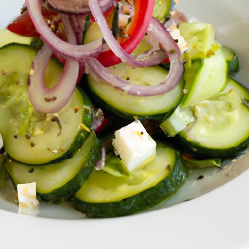 Crisp Cucumber Greek Salad: A Fresh Taste of Tradition