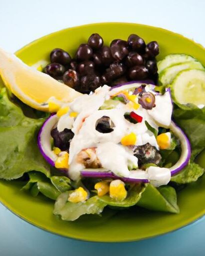 Zesty Santa Fe Chicken Salad: A Flavorful Fiesta Bowl