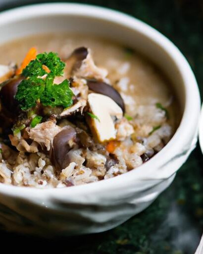 Hearty Chicken Mushroom Wild Rice Soup: Comfort in a Bowl