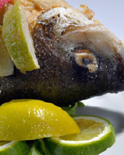 Savor the Wild: Grilled Piranha with Lime and Garlic Flair