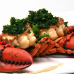 Savor Smoky Lobster Tails with Zesty Garlic Butter Delight
