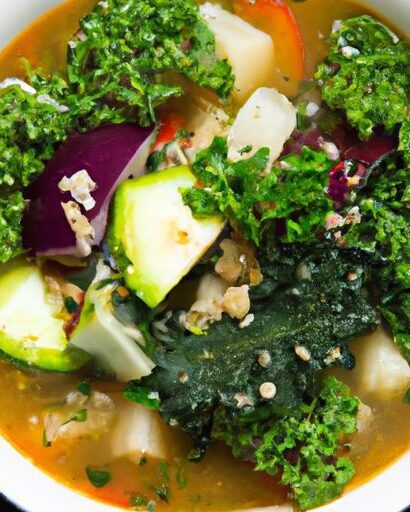 Hearty Quinoa and Kale Minestrone: A Nutritious Twist