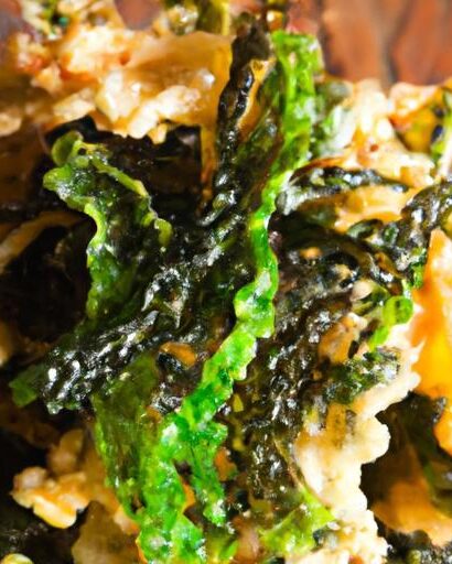 Crispy Tempura Seaweed Chips: A Savory Snack Revolution