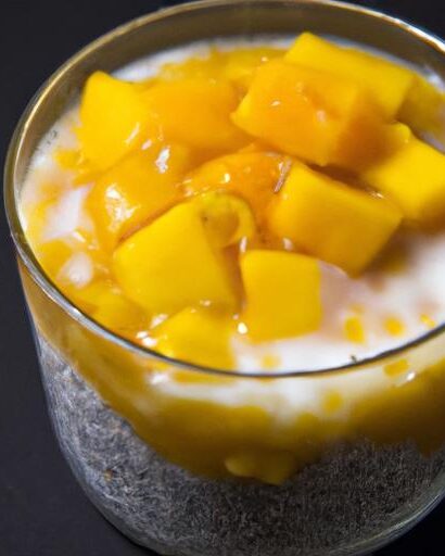 Tropical Delight: How to Make Creamy Mango Chia Pudding