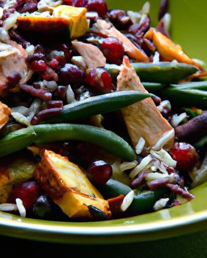 Wild Rice & Cranberry Salad: A Nutritious Autumn Delight