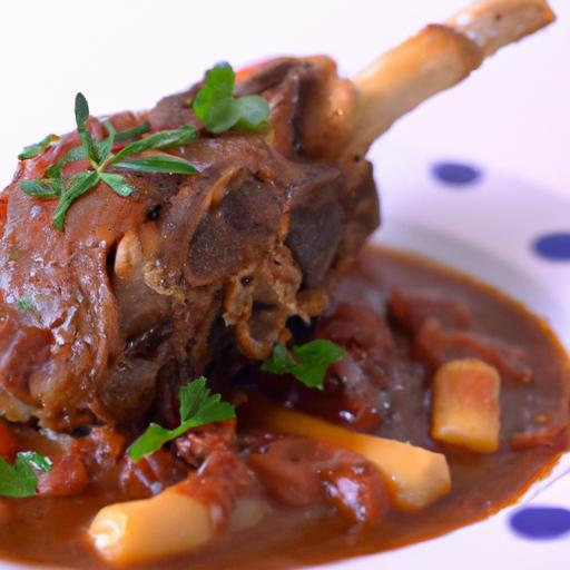 Tender Delights: Mastering Slow-Braised Lamb Shanks