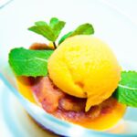 Tropical Twist: Mango Sorbet with Nutrient-Packed Goji Berries