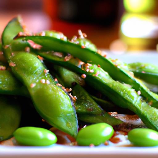 Savory Edamame: ​Sea Salt ⁤Meets Toasty⁤ Sesame Oil Bliss