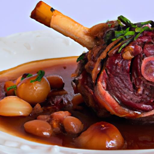 Tender Delights: Mastering Slow-Braised Lamb Shanks