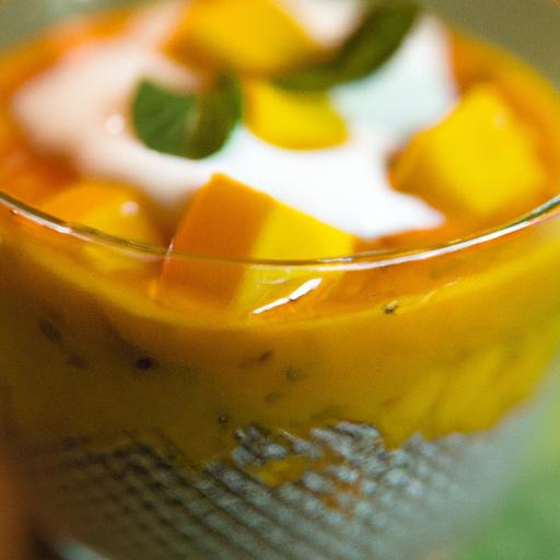 Tropical Delight: How to Make Creamy Mango Chia Pudding