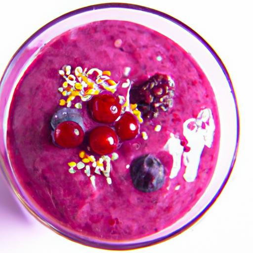 Boost Your Health with a Vibrant Superfood Berry Smoothie
