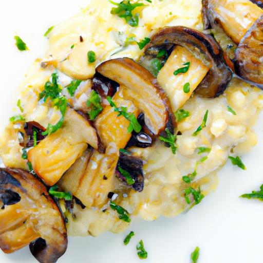 savor ‌Perfect Pan-Seared Scallops⁤ with Creamy‌ Mushroom Risotto