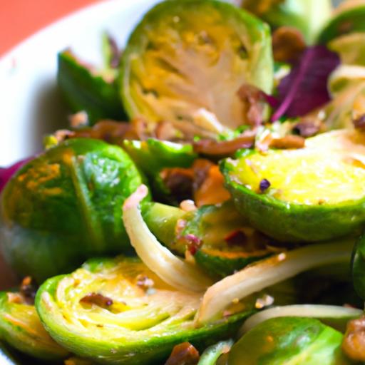 Crunchy Shaved Brussels Sprouts Salad with Nutty Pumpkin Seeds