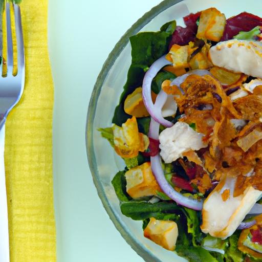Zesty Santa Fe Chicken Salad: A Flavorful Fiesta Bowl