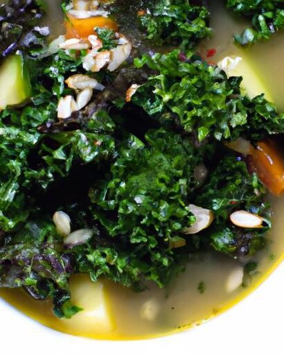 Hearty Quinoa & Kale Minestrone: A Nutritious Twist