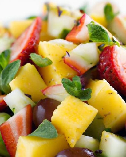 Fruit Salad Fusion: A Colorful Mix of Flavor & Nutrition