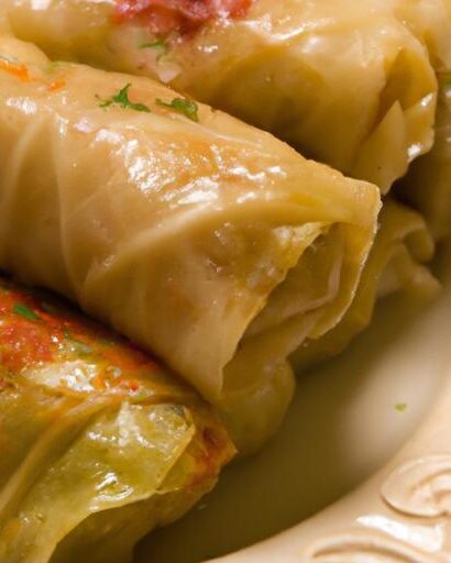 Deliciously Savory Cabbage Rolls: A Classic Comfort Dish