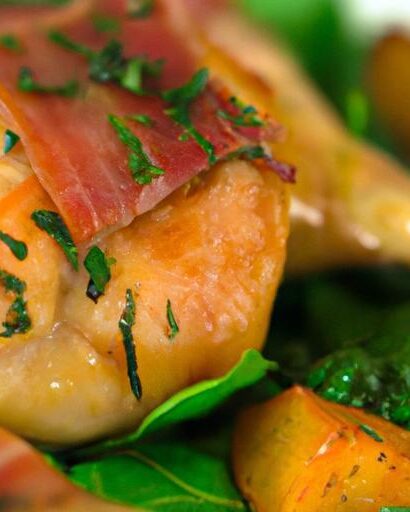 Savory Prosciutto-Wrapped Chicken Thighs: A Flavorful Twist