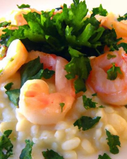 Indulgent Creamy Shrimp Risotto: A Flavorful Delight