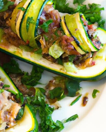 Savor the Flavor: How to Make Perfect Stuffed Zucchini Boats